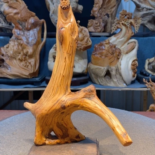 柏木（崖柏）根雕摆件