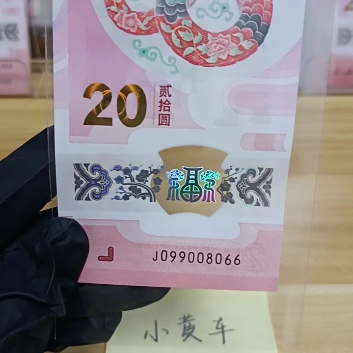 塑料蛇钞号码如图所示099008066