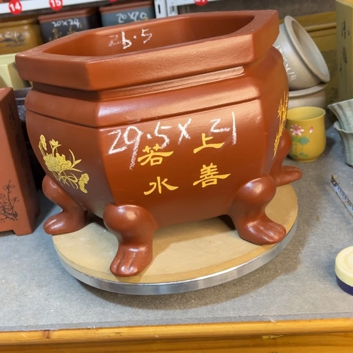 花盆紫砂紫砂花盆