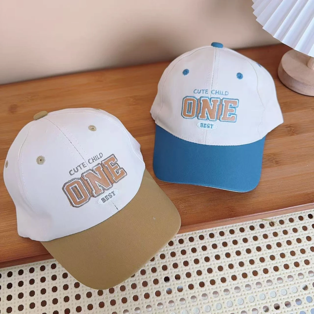 儿童春秋字母款棒球帽帽子