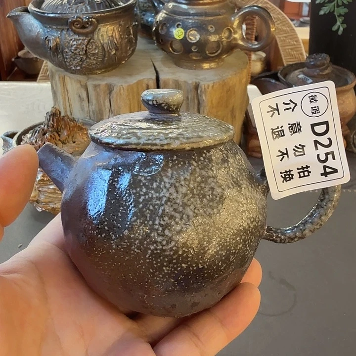 茶壶紫砂柴烧福利心哦多多