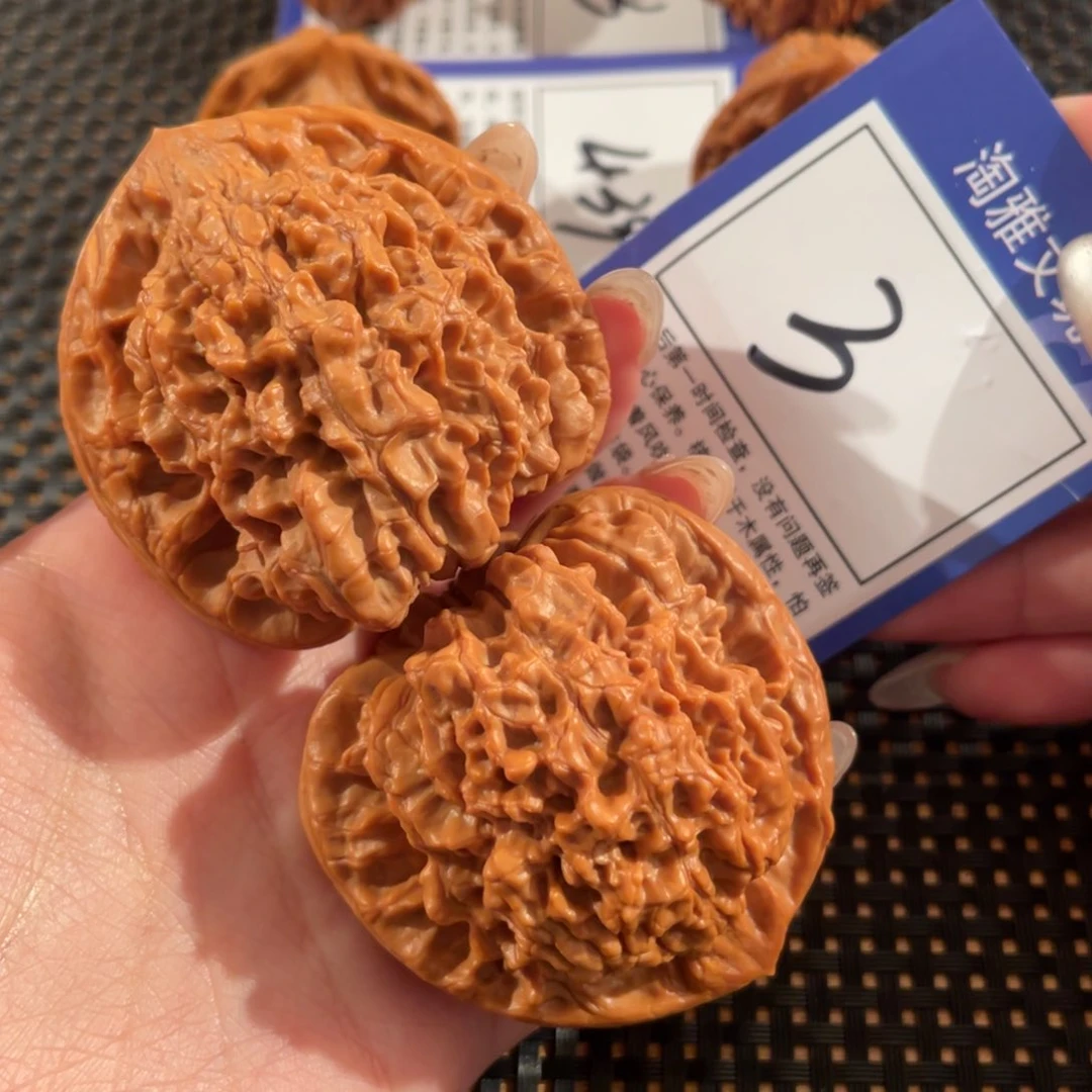 文玩核桃把件3号50尺官帽