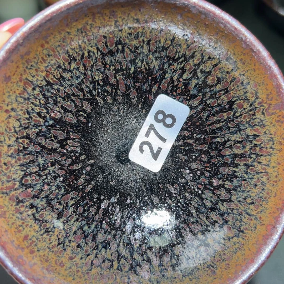 茶盏全手工原矿原釉建盏