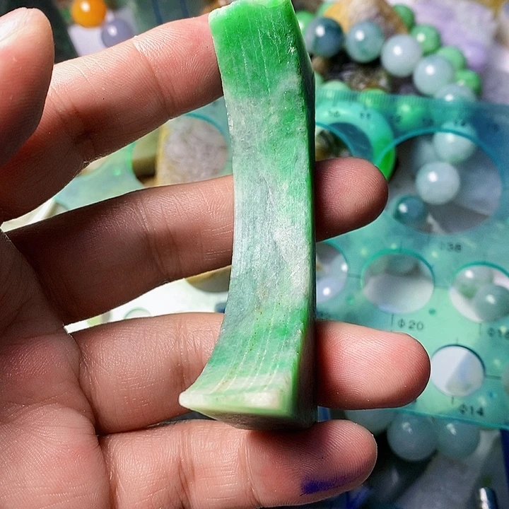 翡翠散珠天然翡翠A货