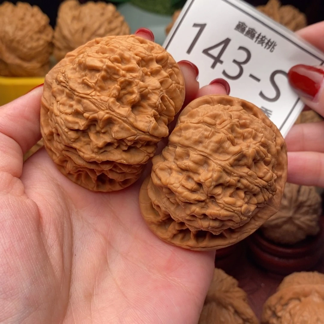 文玩核桃把件官帽54