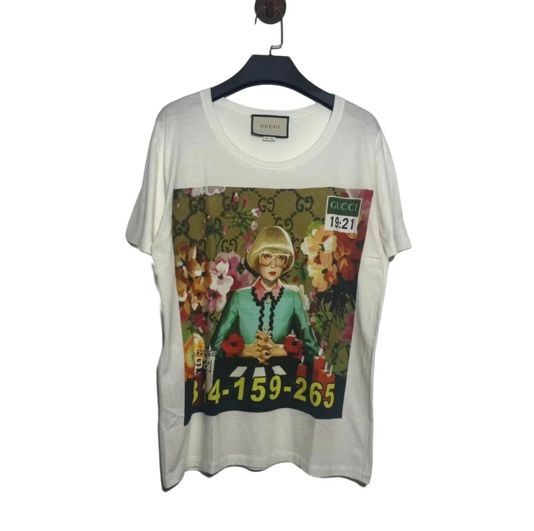 99新 GUCCI/古驰 海报短袖/S
