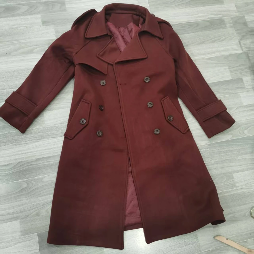 无腰带气质百搭夹棉外套8783