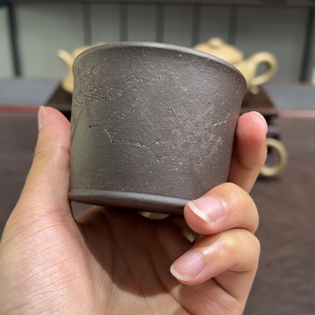 百***弟宜兴紫砂壶泡茶喝