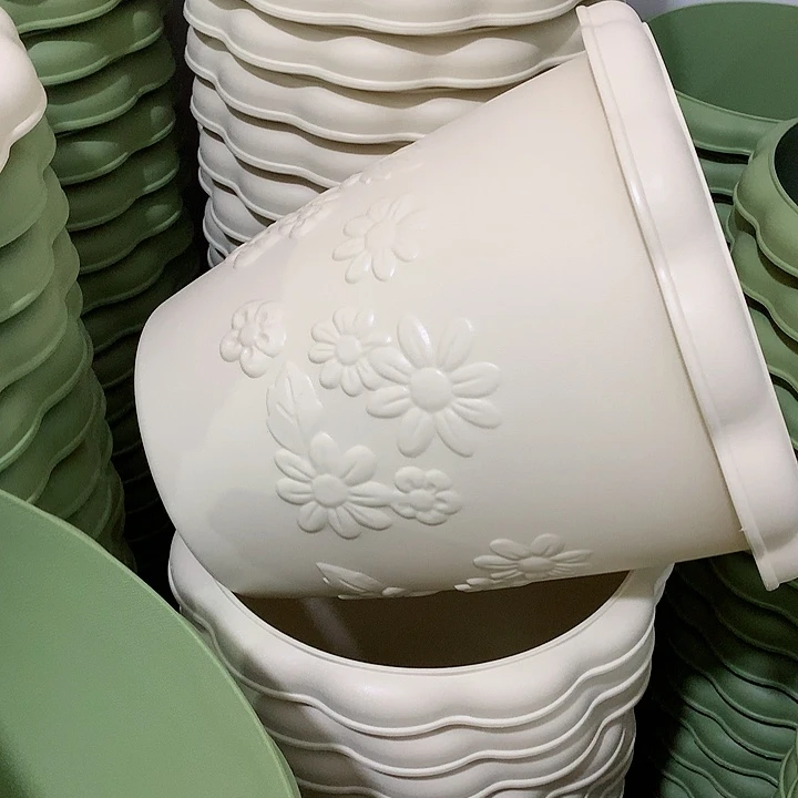 浮雕口27高27米白3个无托