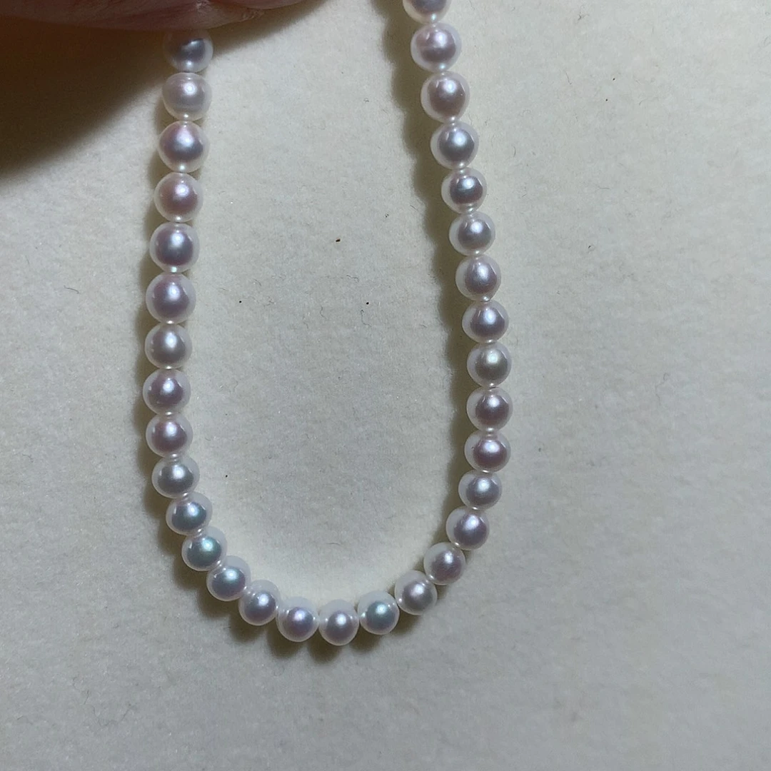 淡水珍珠手绳银S925镶嵌