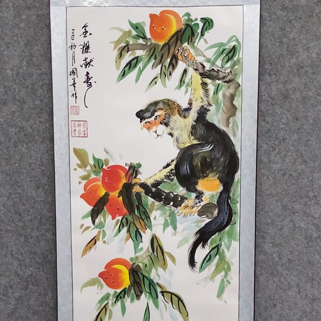 国画刘国华手绘作品111