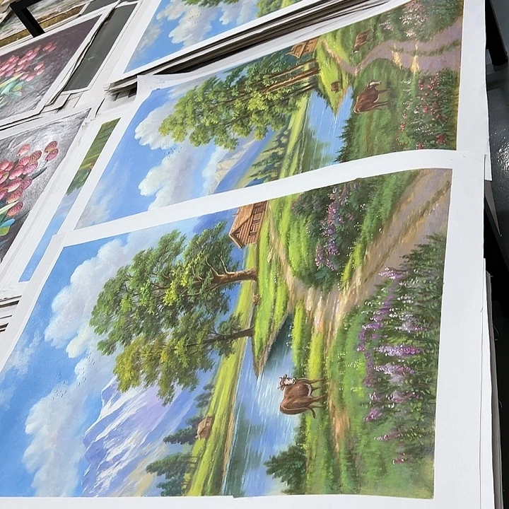 油画好好喜欢只影子