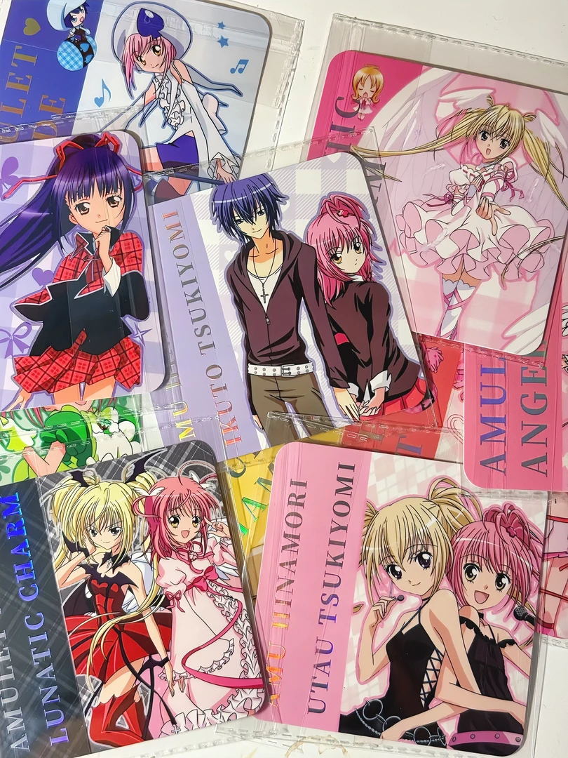 【守护甜心】复古韩式杯垫10x10色纸方卡周边 （同人二创，默认厂瑕）