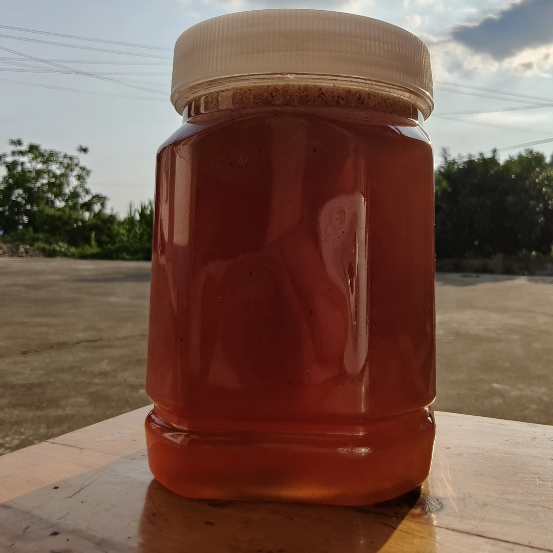 纯正天然野生百花蜜来自大山里野山花蜂蜜