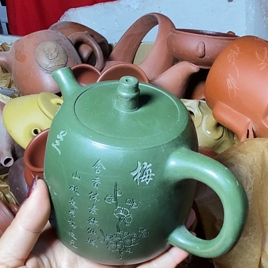 全手工制作宜兴紫砂壶