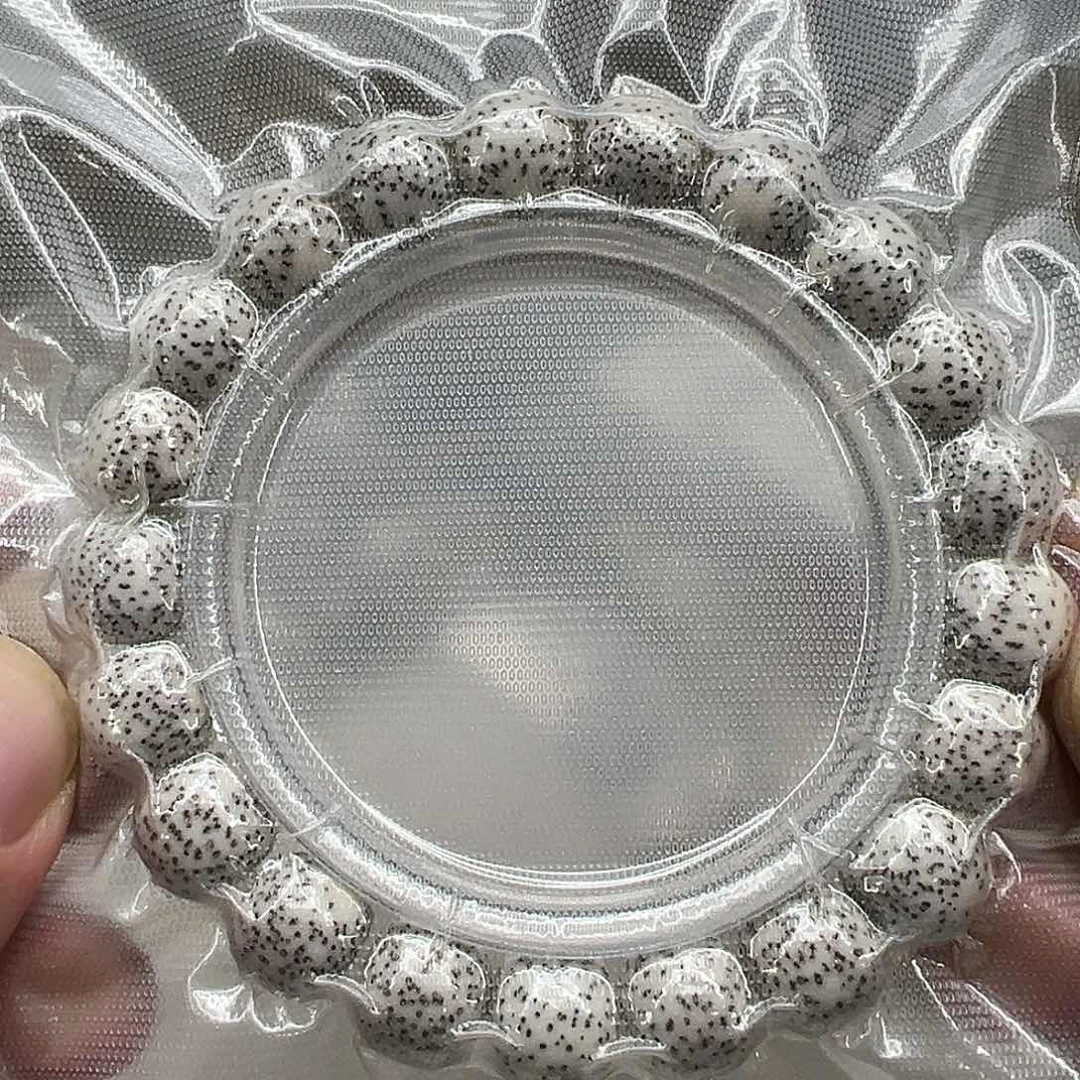 星月菩提手串4灭火原脂白星月菩提单圈1.1