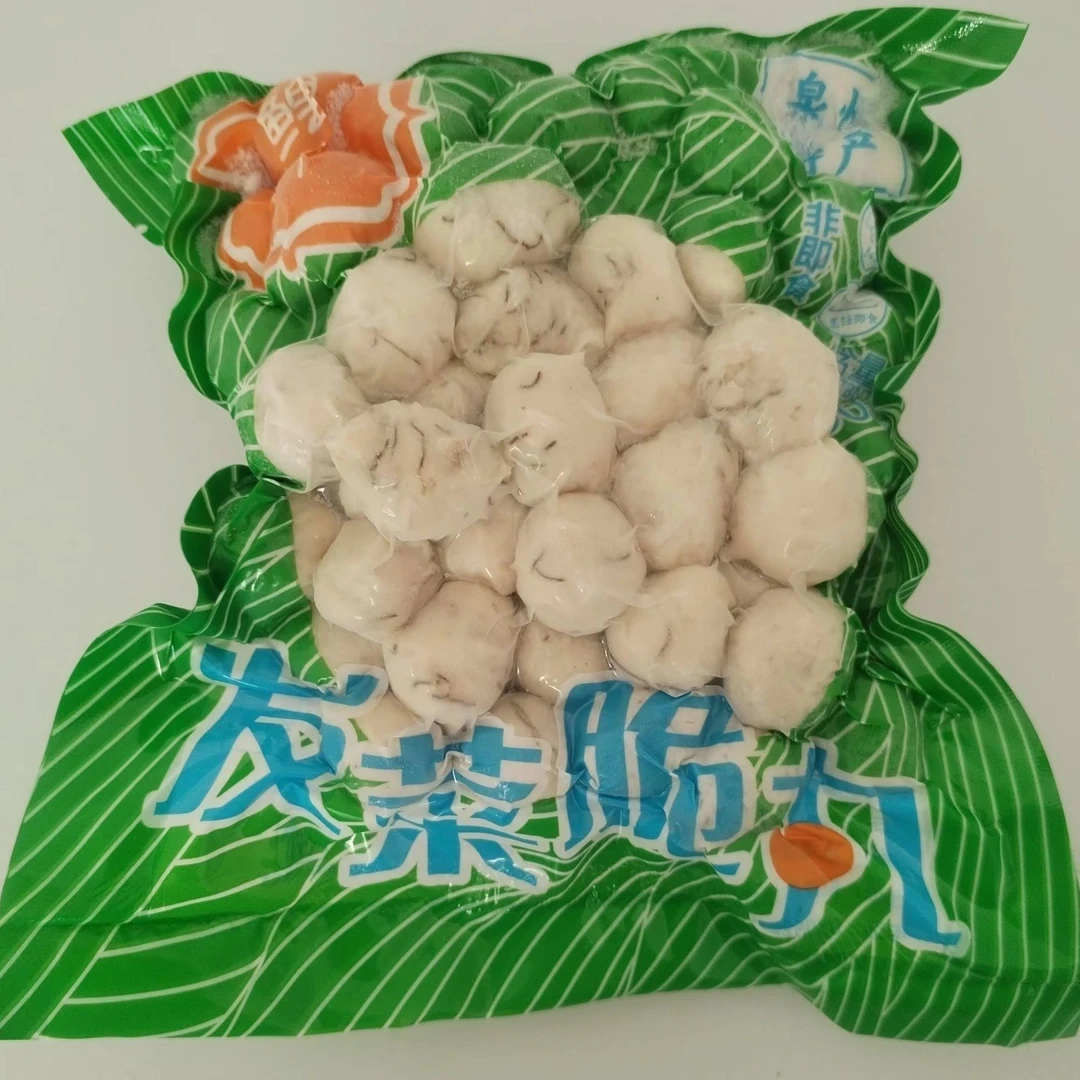 鲤新泉州特产发菜脆丸鲤新发菜脆丸肉丸闽南特产纯手工火锅料