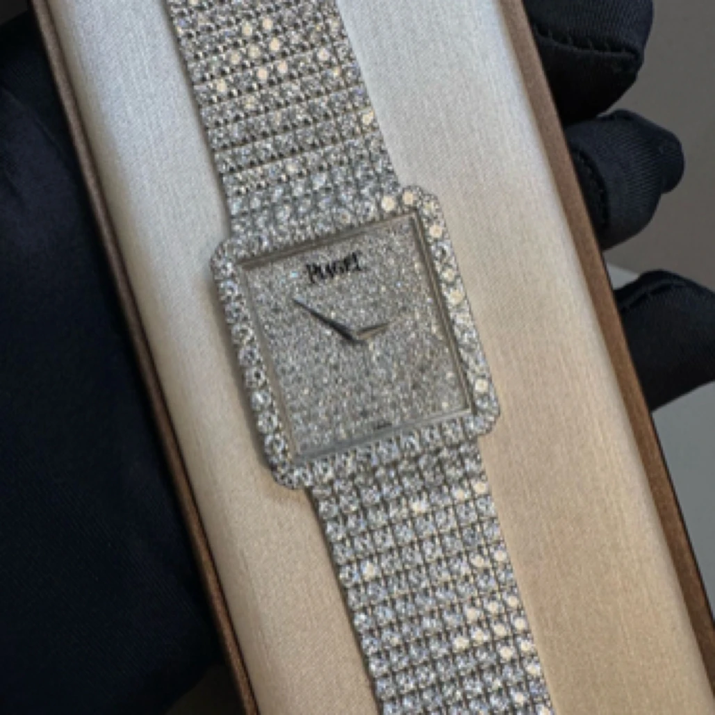99新 Piaget/伯爵 伯爵满钻满天星G0A02701女士时尚气质