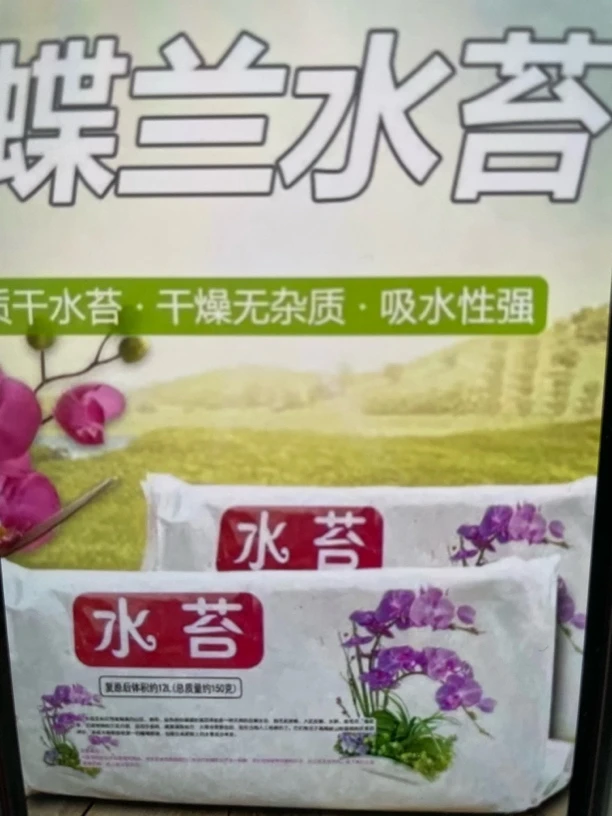《高品质水苔》蝴蝶兰基地专用，吸水透气，不易腐败