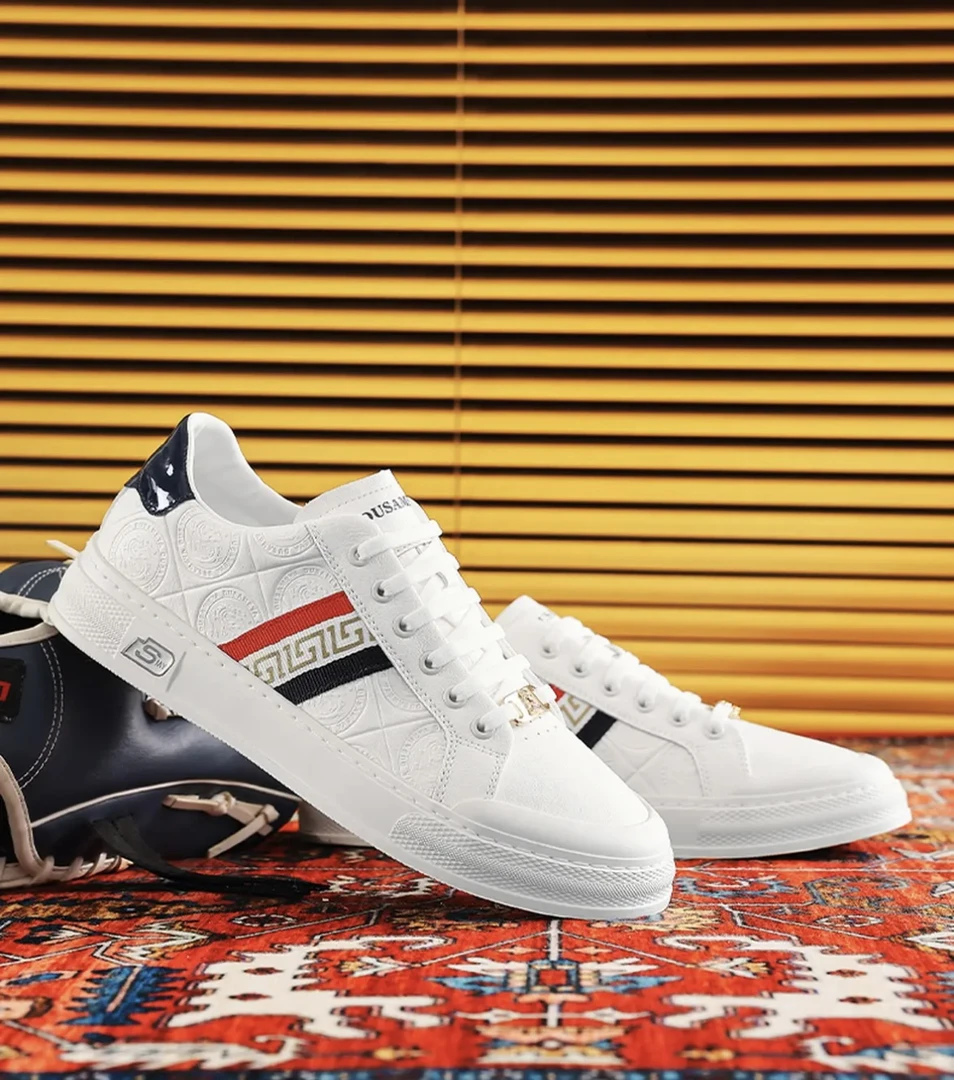 D6701 高端私人定制高定手工鞋 轻奢时尚休闲百搭轻便阿甘鞋板鞋