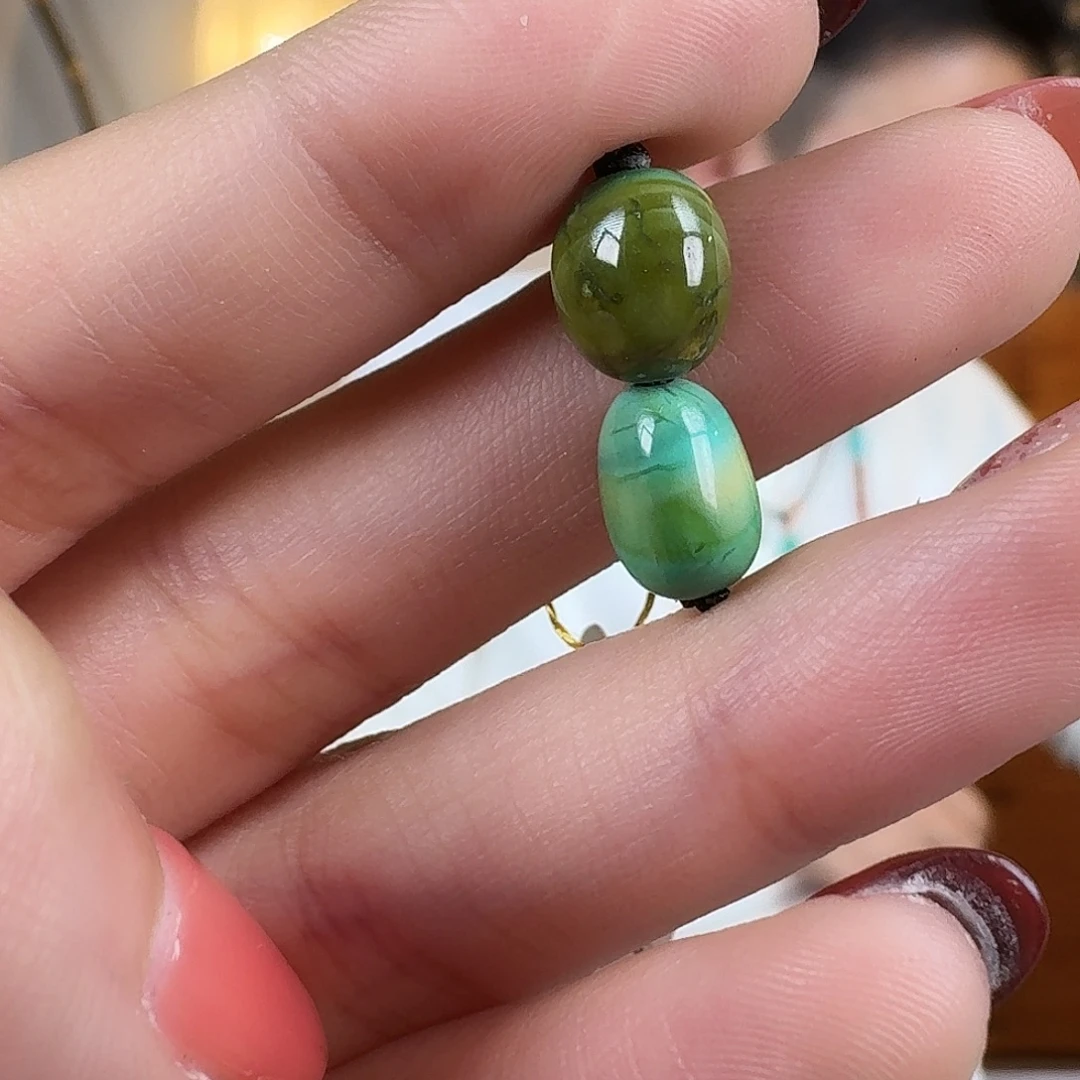 绿松石未镶嵌挂件