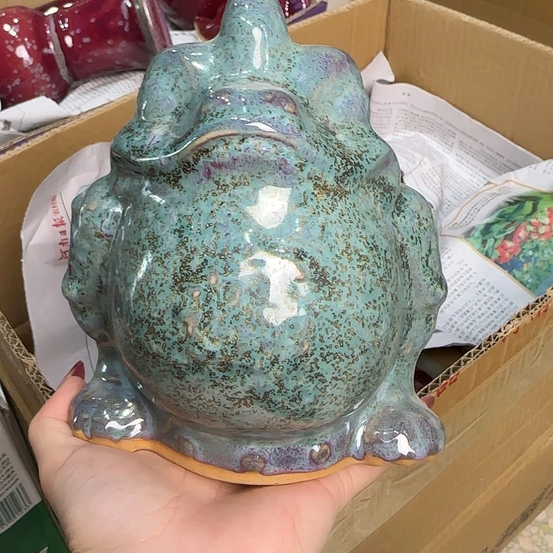 陶摆件郑家钧窑摆件