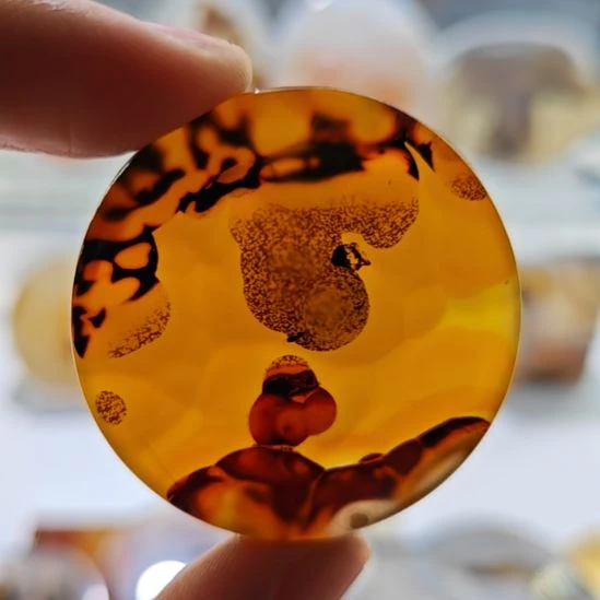 玛瑙/玉髓未镶嵌吊坠(不含链)