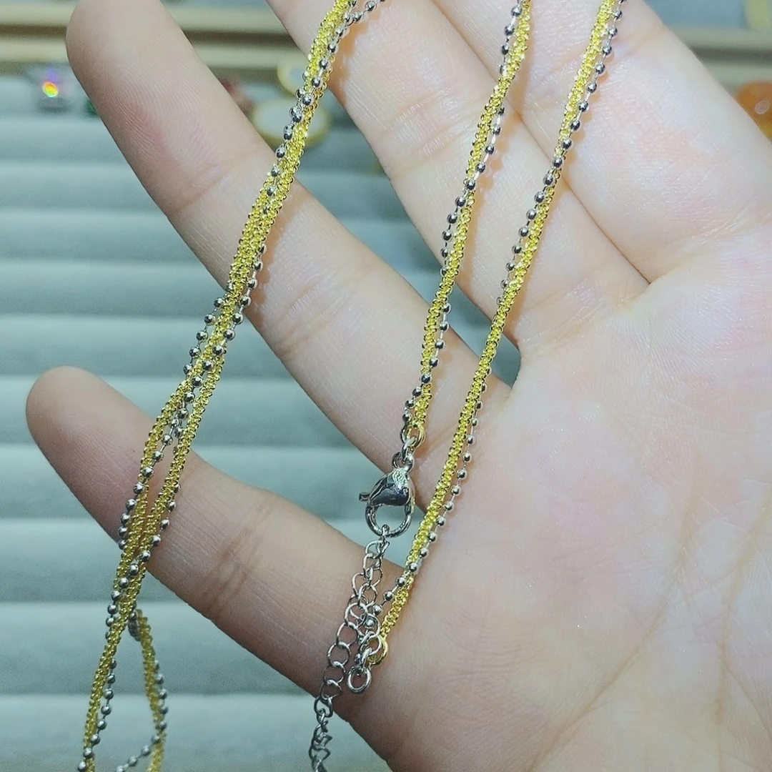 【闪购商品】托帕石耳饰银S925镶嵌