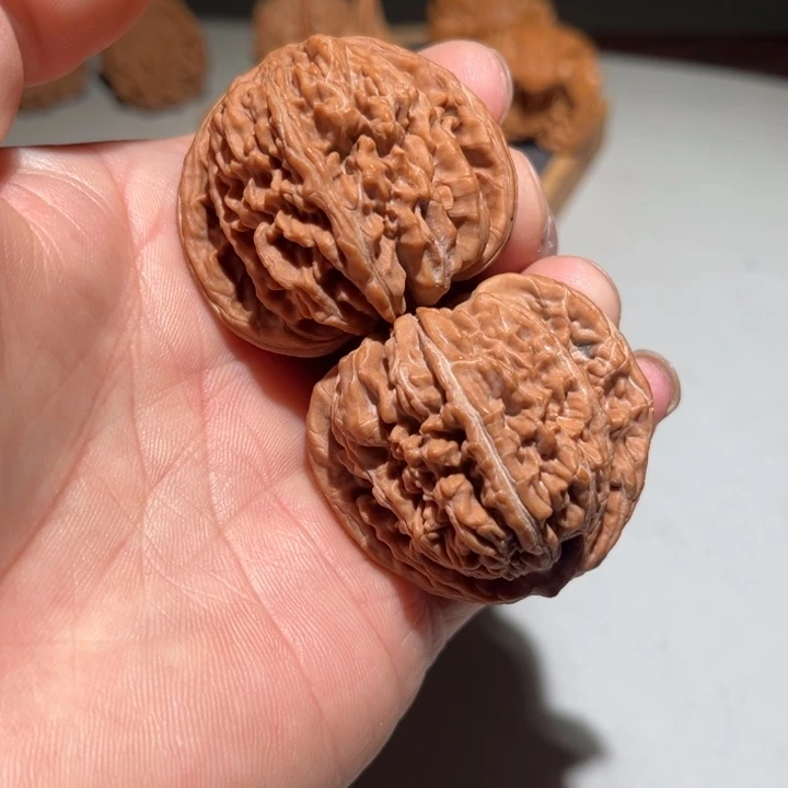 把件文玩核桃43四座楼