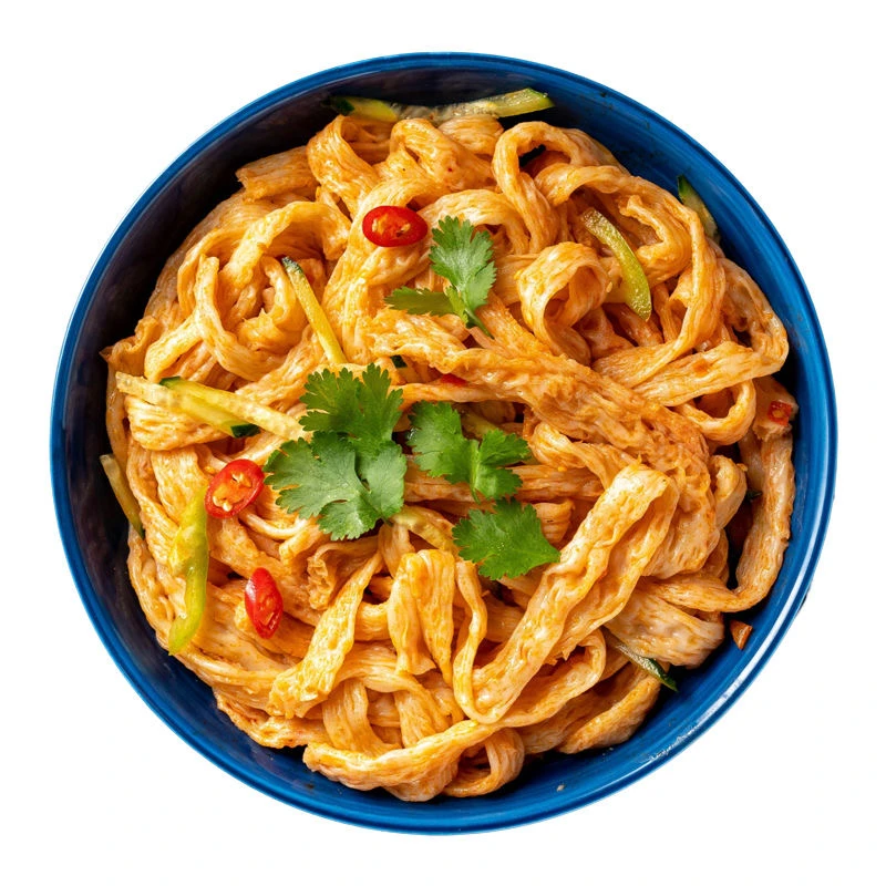 3份西北特产牛筋面凉拌素食