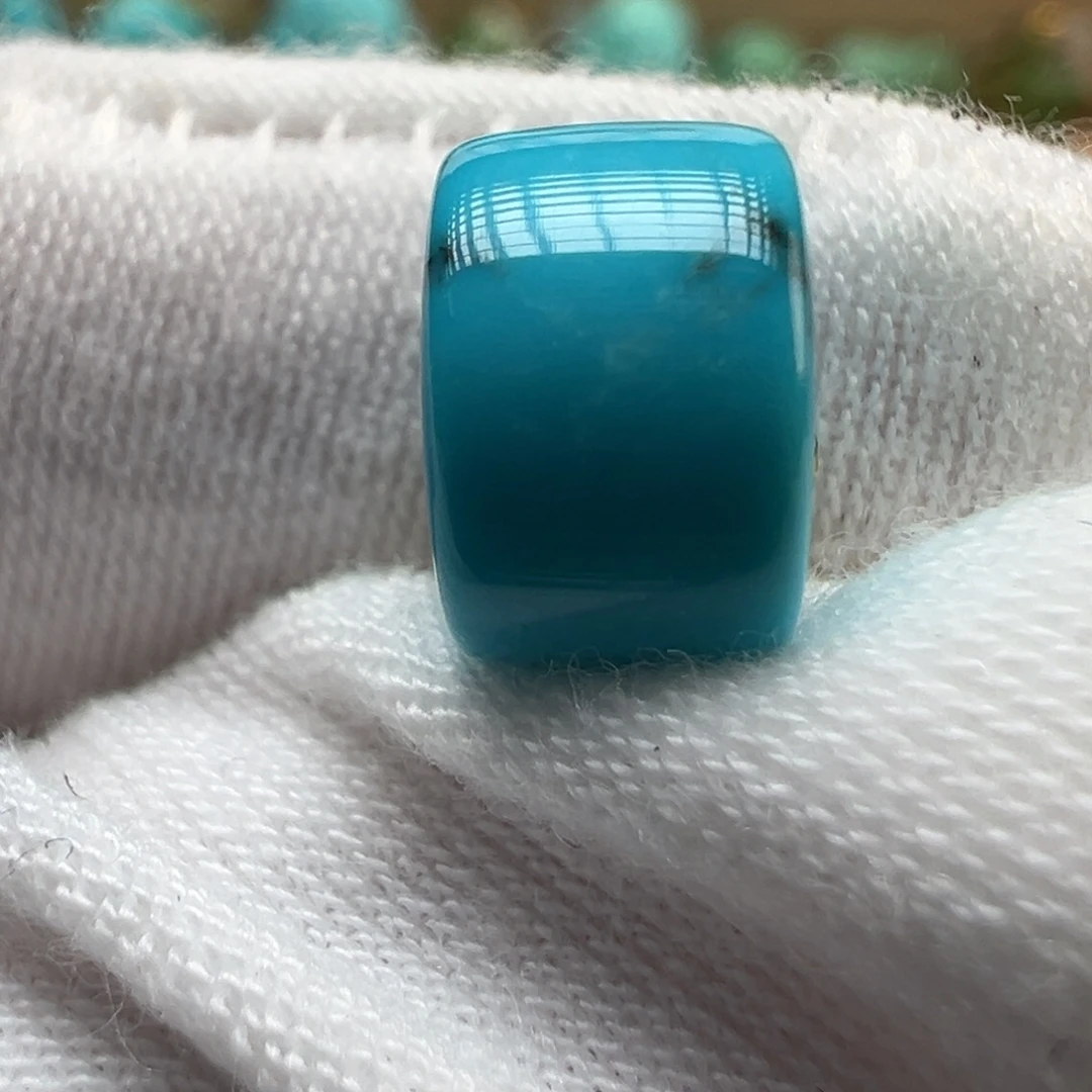 绿松石未镶嵌配饰9.7×6.3