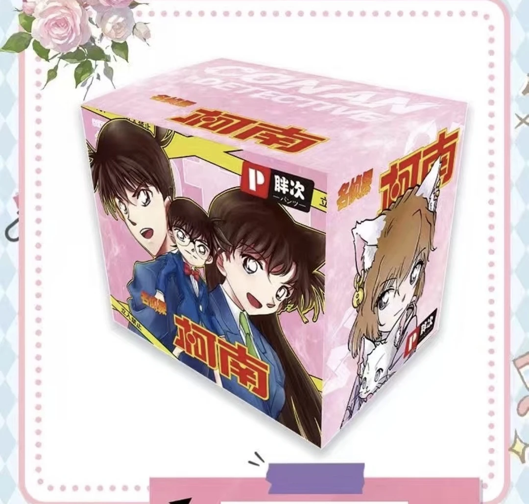 【喜来乐】名侦探柯南 胖次文创炫彩吧唧默认代拆二创盲盒盲袋