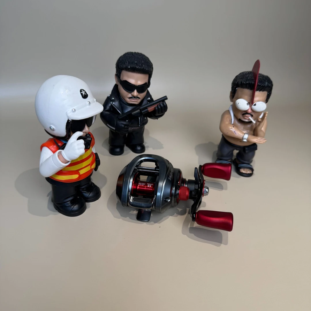 【右手-ZZ红蜘蛛】-路亚水滴轮【不带轮包】