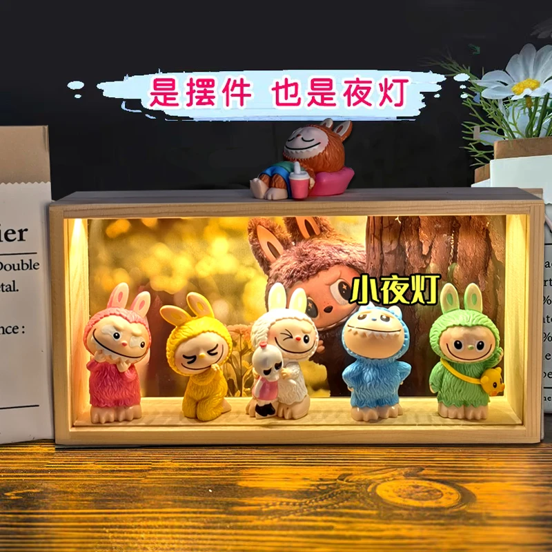 毕业送女孩初中高中生纪念品拉布布小夜灯摆件女生生日礼物闺蜜