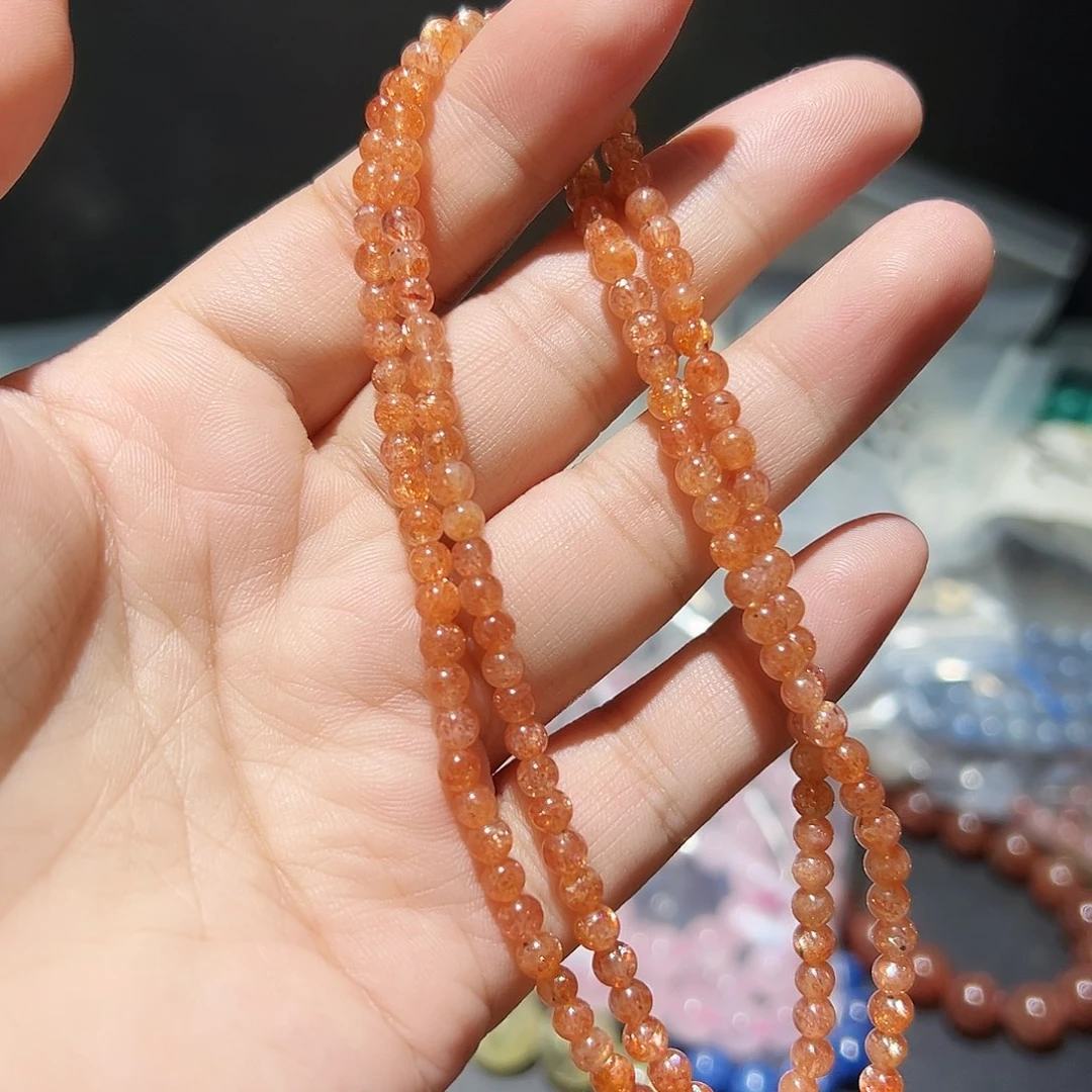 水晶手链未镶嵌金太阳多圈1号