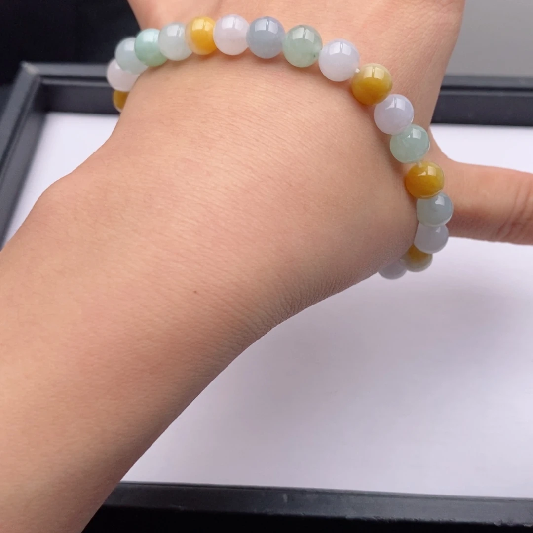 未镶嵌手链翡翠T***”