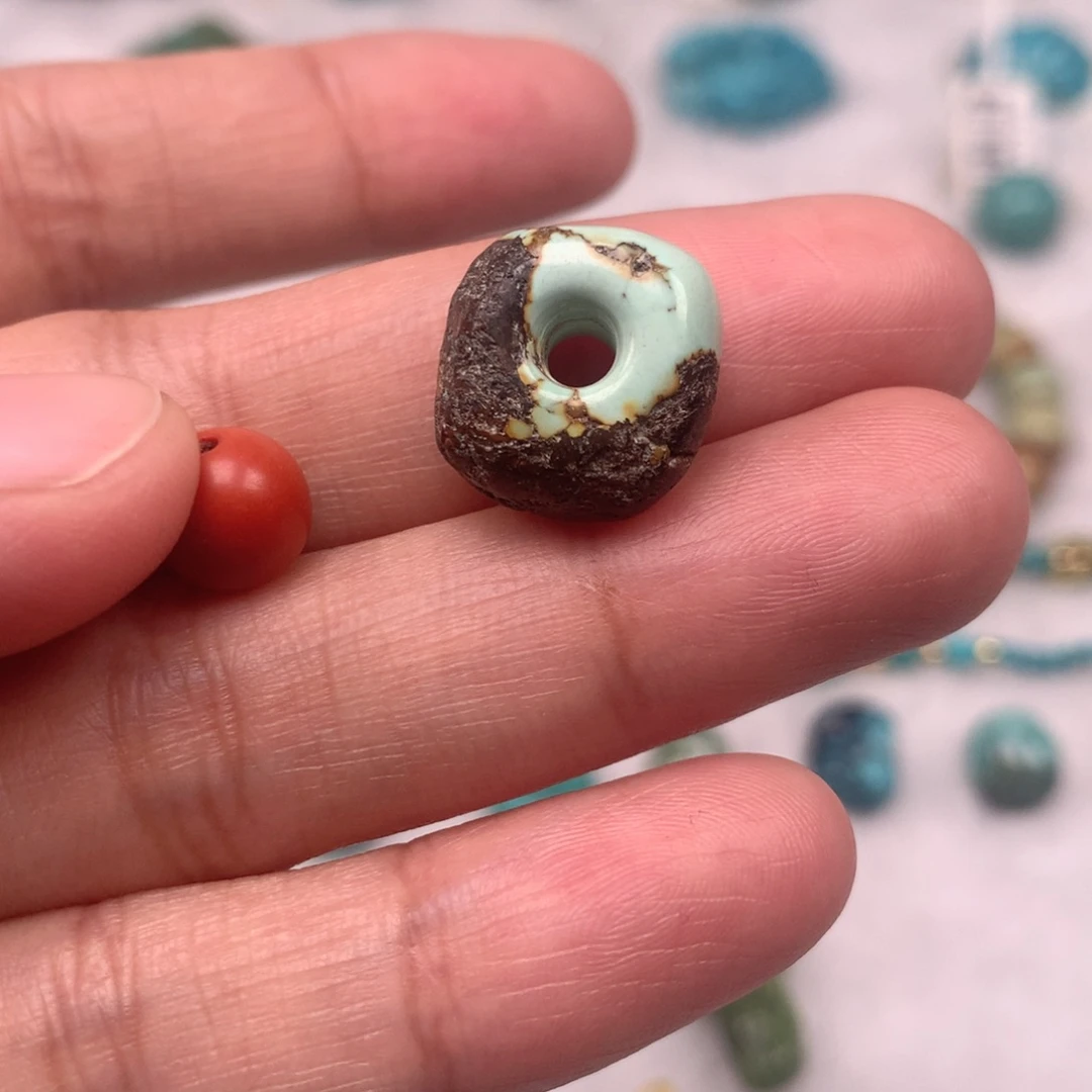 玛瑙/玉髓未镶嵌扣子一颗