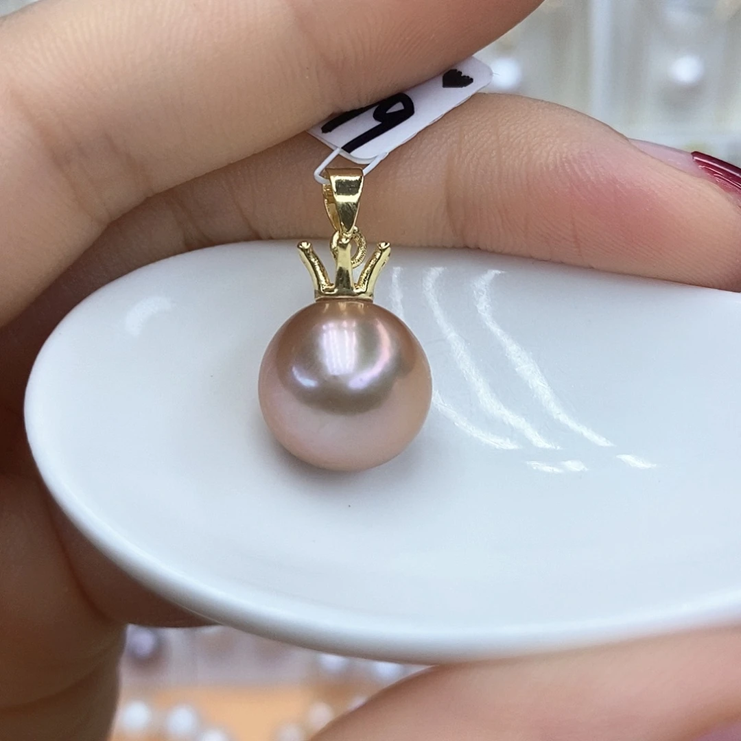 颈饰合金淡水珍珠