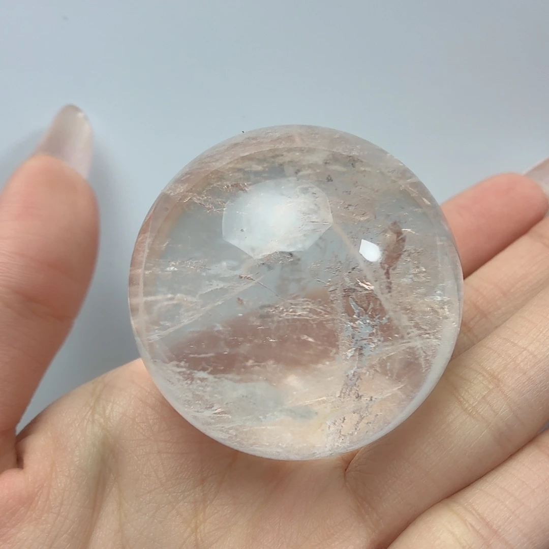 珠宝半成品未镶嵌水晶49.2mm