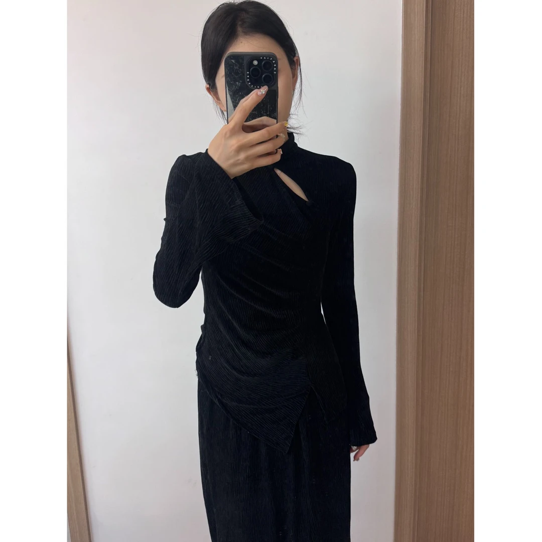{三免一清仓福利}【南京】秋冬上衣+半身裙修身显瘦时尚套装