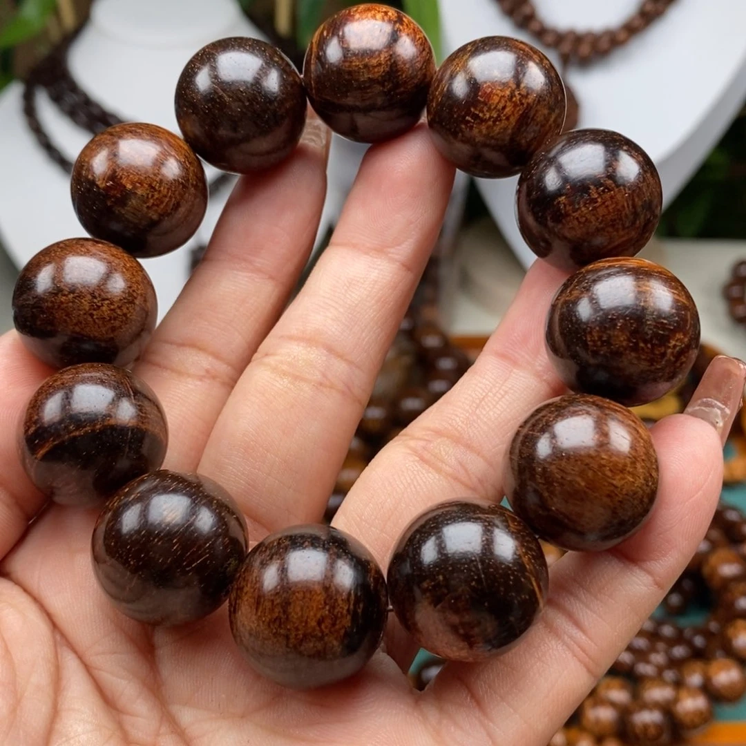 贡木手串/手链贡木2.0黑龙洒金龙微瑕