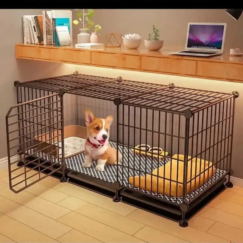 柯基小型犬适用狗笼子室内家用带厕所自动分离适合泰迪柯基