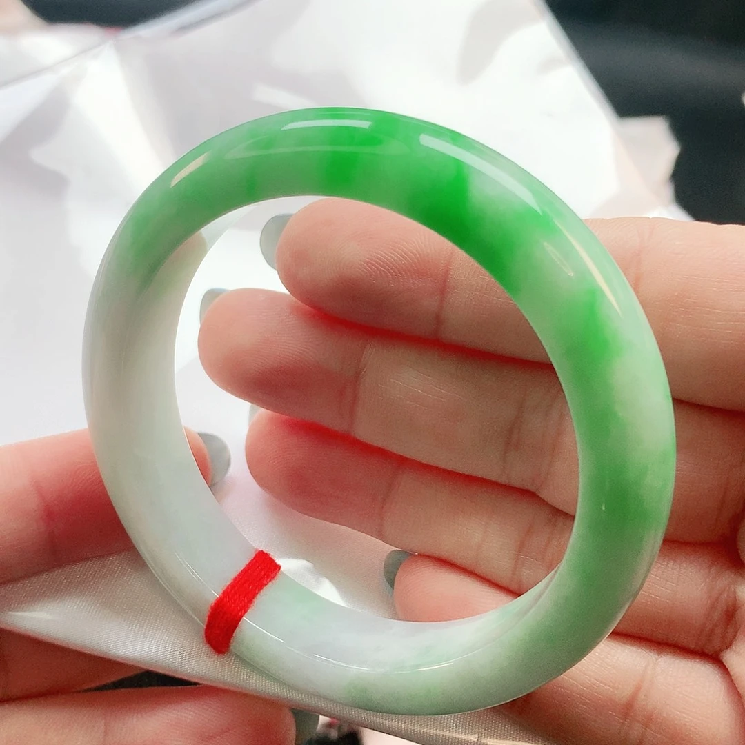 未镶嵌手镯翡翠正圈2593