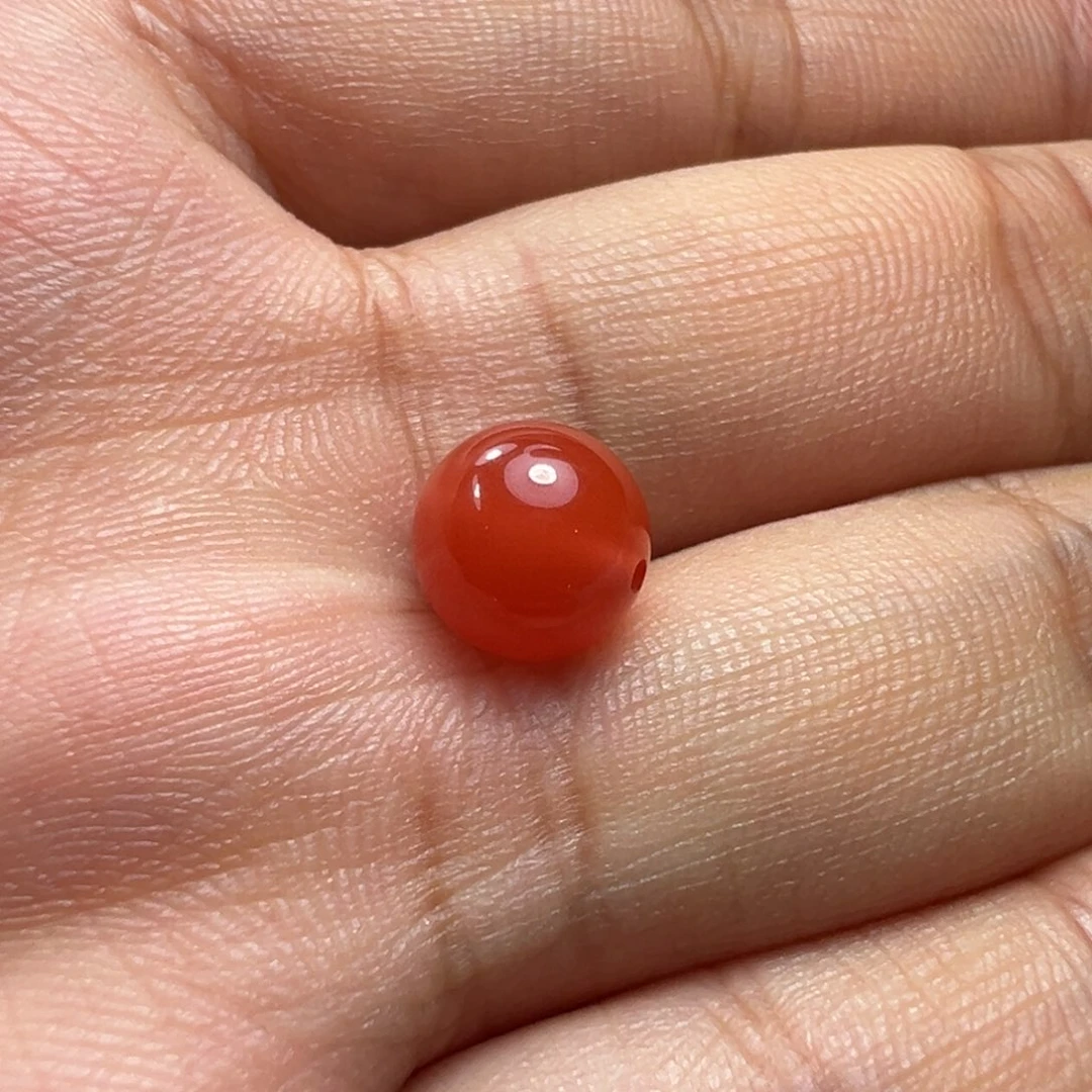 南红玛瑙珠子未镶嵌观