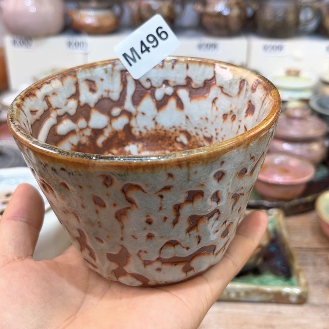 茶杯朱泥陶瓷艺术