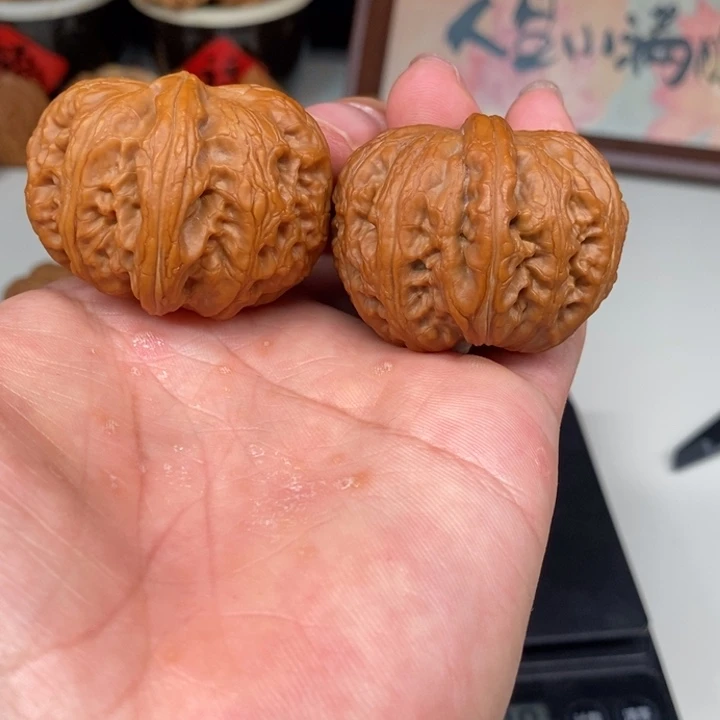 文玩核桃把件平谷元宝44+