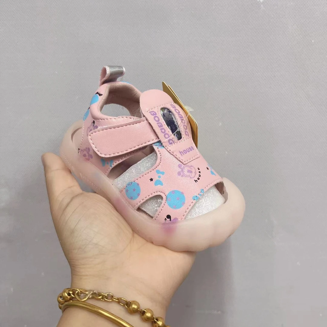 小童女宝包头凉鞋休闲凉鞋1592（北前）