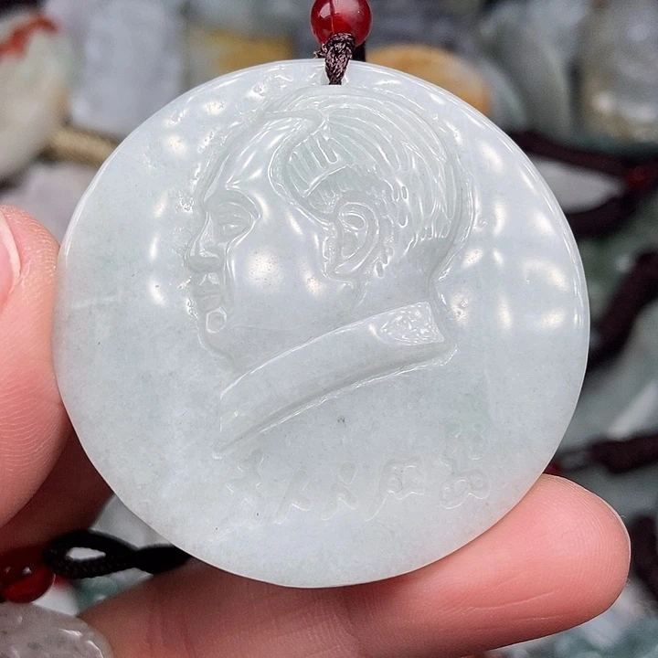 颈饰未镶嵌翡翠翡翠