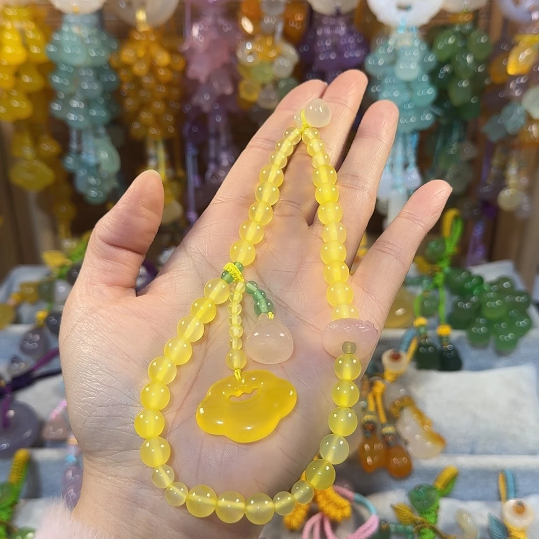 *****玛瑙/玉髓未镶嵌手机挂件