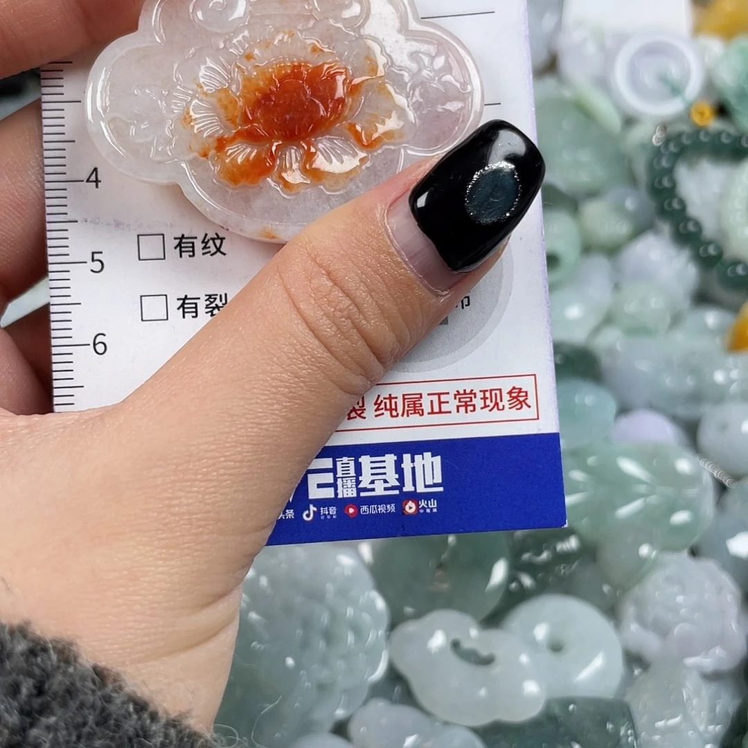 翡翠未镶嵌颈饰756